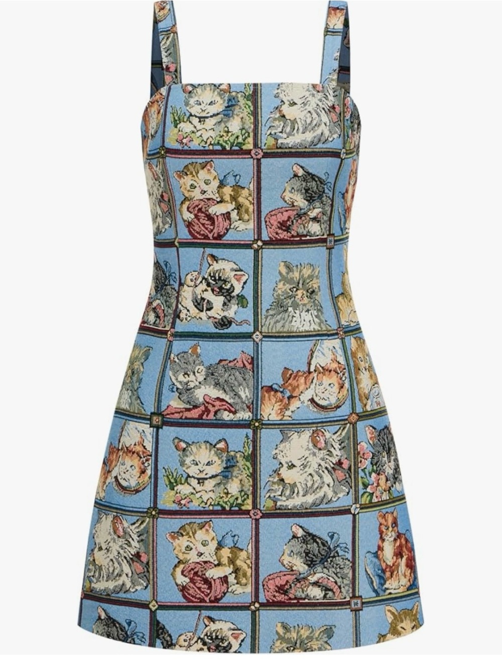 Cider Blue Cat Mini Dress
womens size S